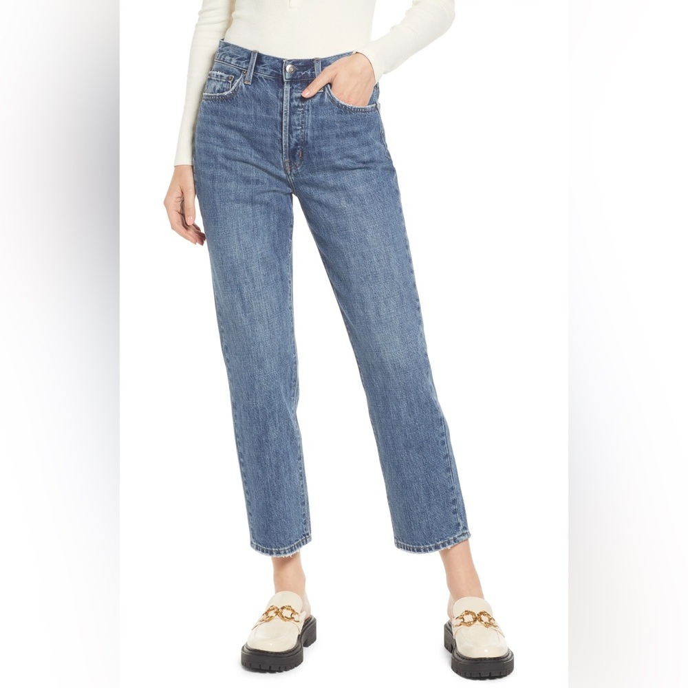 Pistola Charlie High Waist Ankle Straight Leg Jeans
